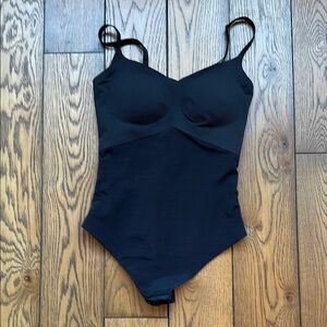 HoneyLove Cami Thong Bodysuit in Vamp